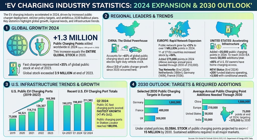 ev charging industry statistics