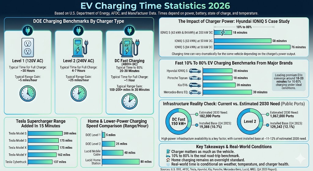 ev charging time statistics